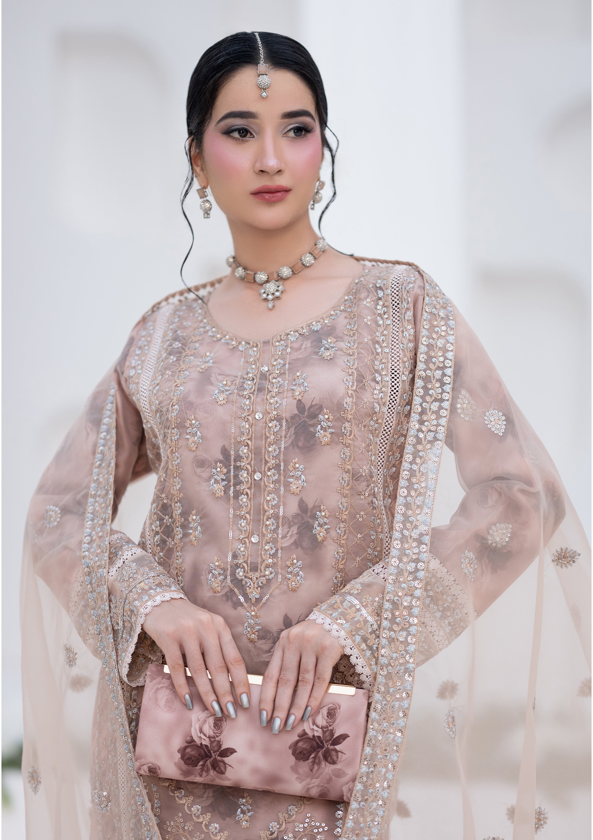 Seraphina BN-1139 - 3 Piece Stitched Fancy Heavy Embroidered - Bint-e-Noor