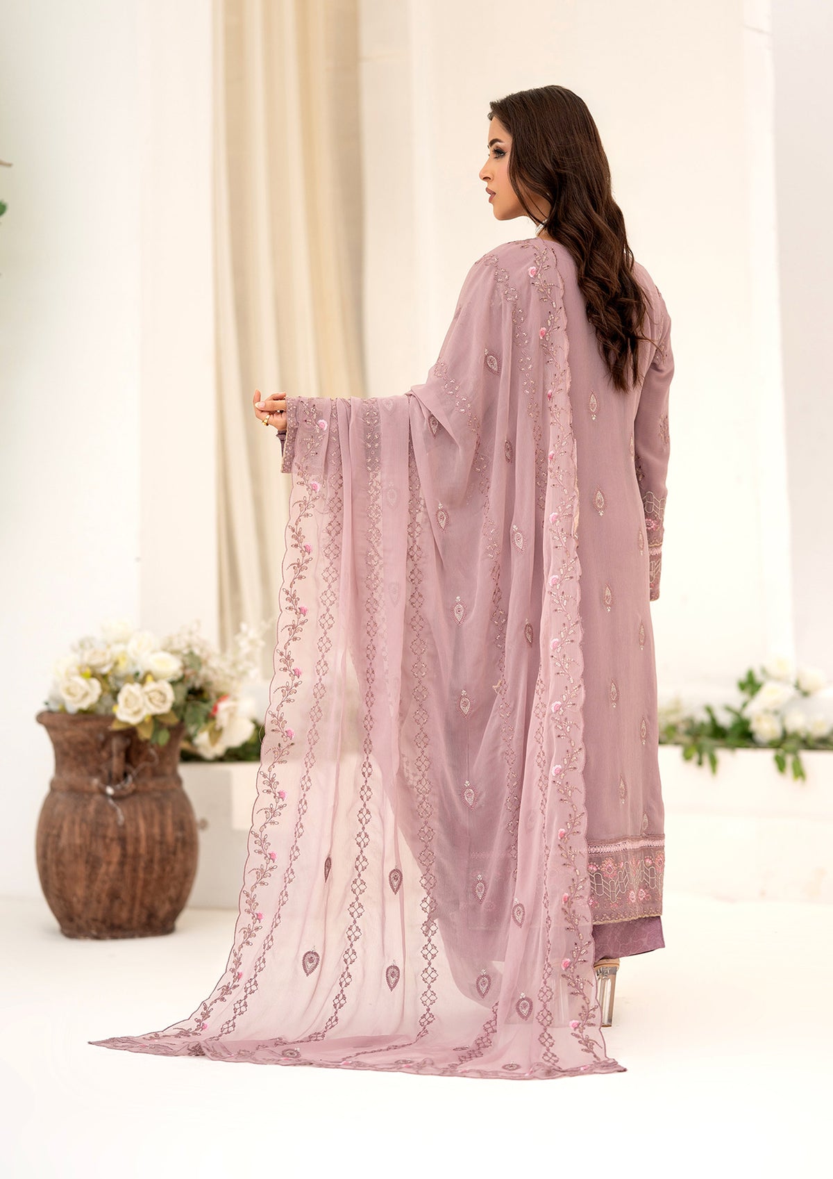 Ifrah BN-1134 - 3 Piece Stitched Fancy Heavy Embroidered - Bint-e-Noor