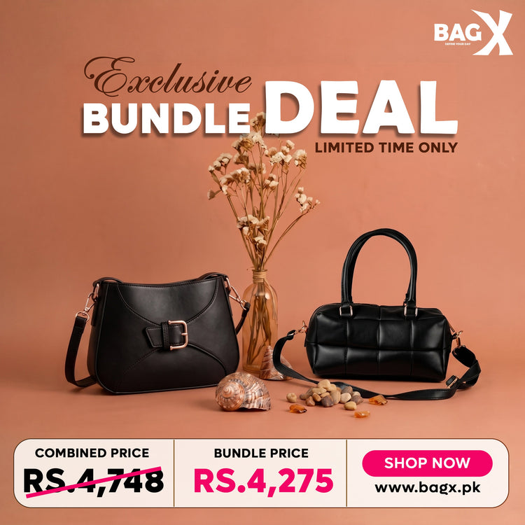Power Black Duo Shoulder bag - Bag X