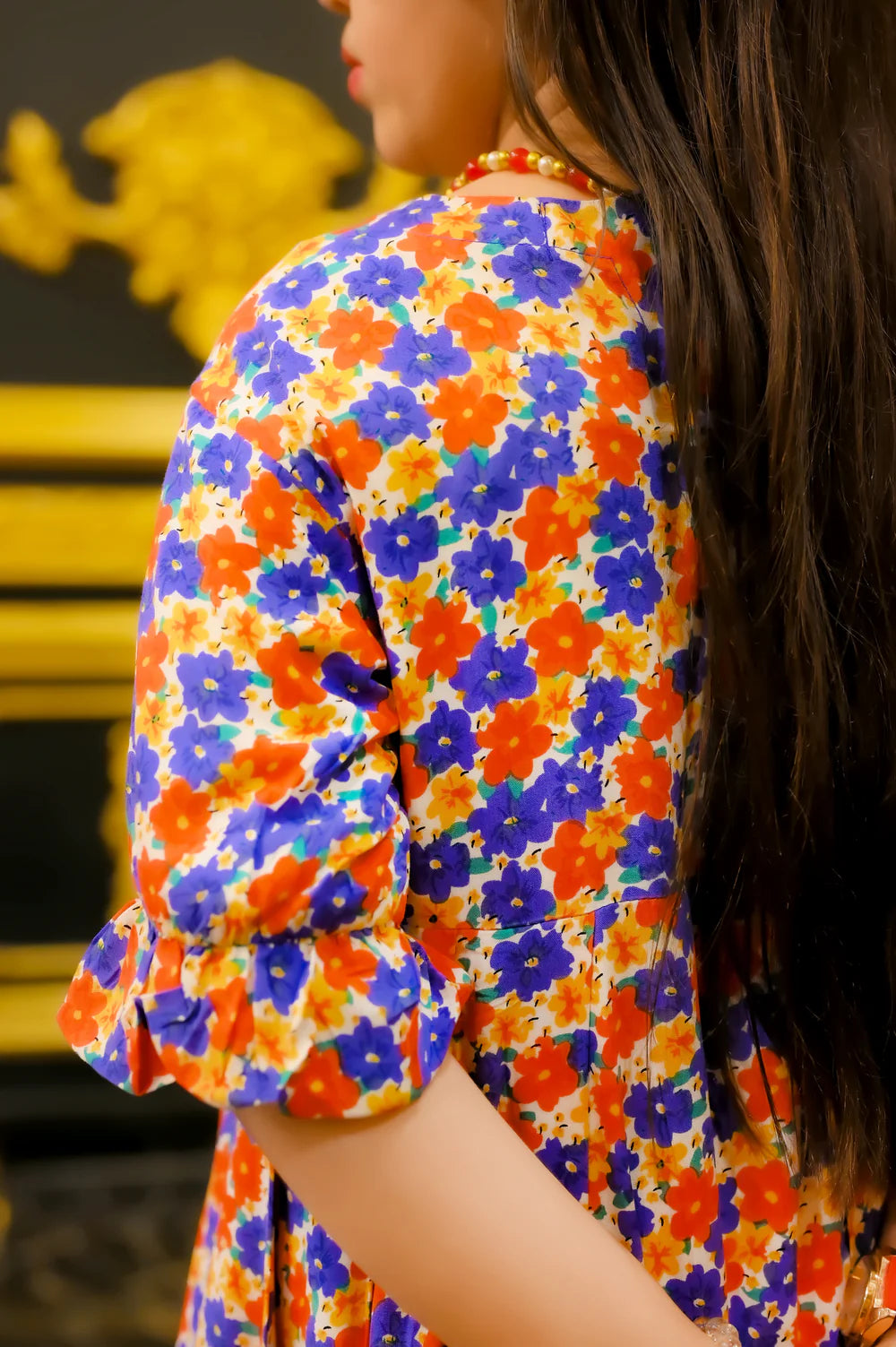 Playful Bloom Story 1 Piece Frock - Shadeforteen