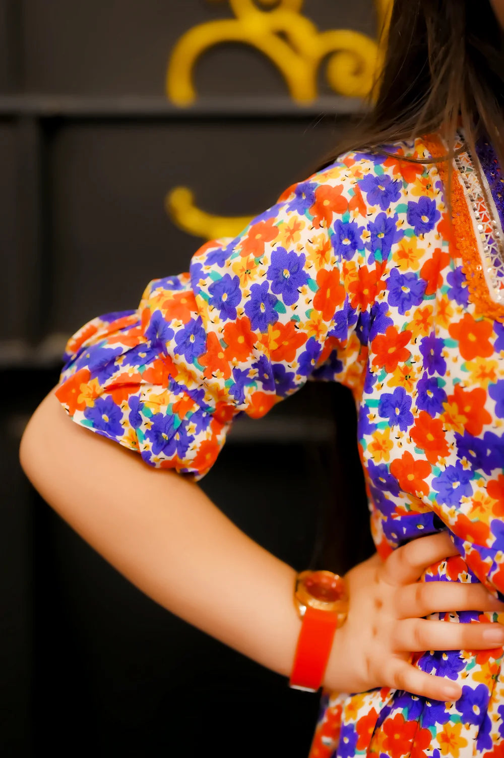 Playful Bloom Story 1 Piece Frock - Shadeforteen