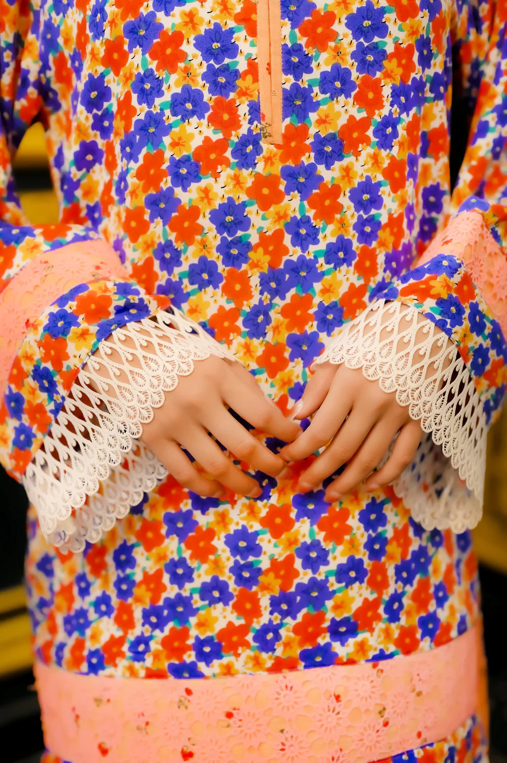 Serene Floral Aura 2 Piece Suit - Shadeforteen