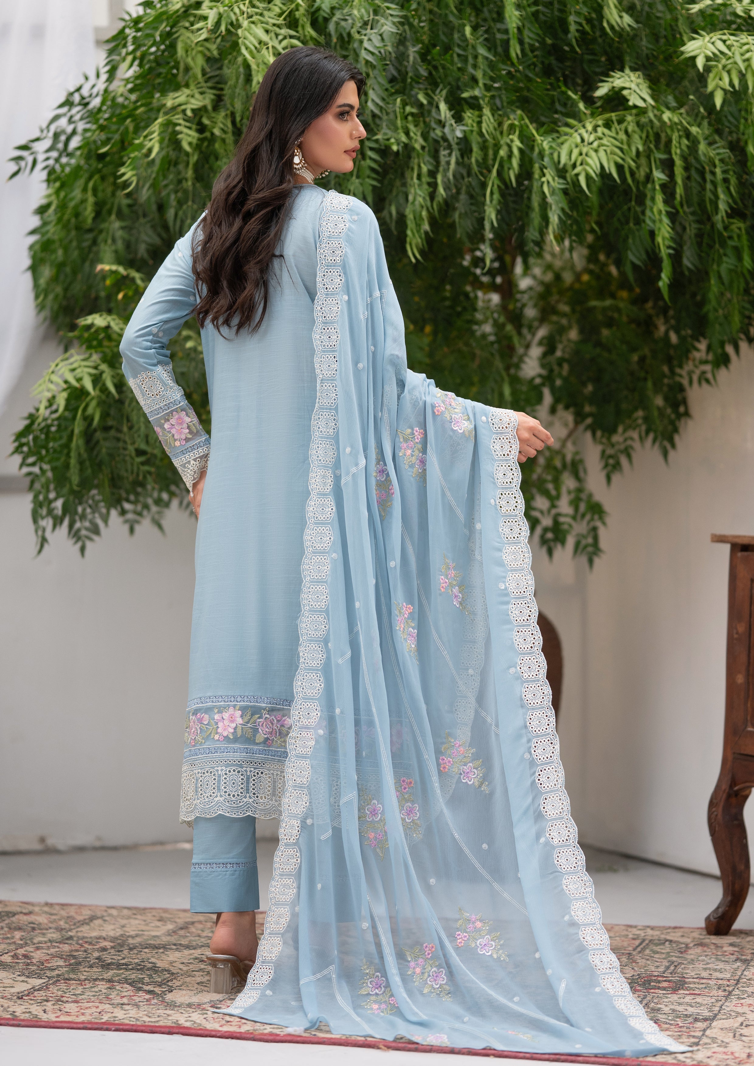 Farwa BN-1159 - 3 Piece Stitched Fancy Heavy Embroidered - Bint-e-Noor