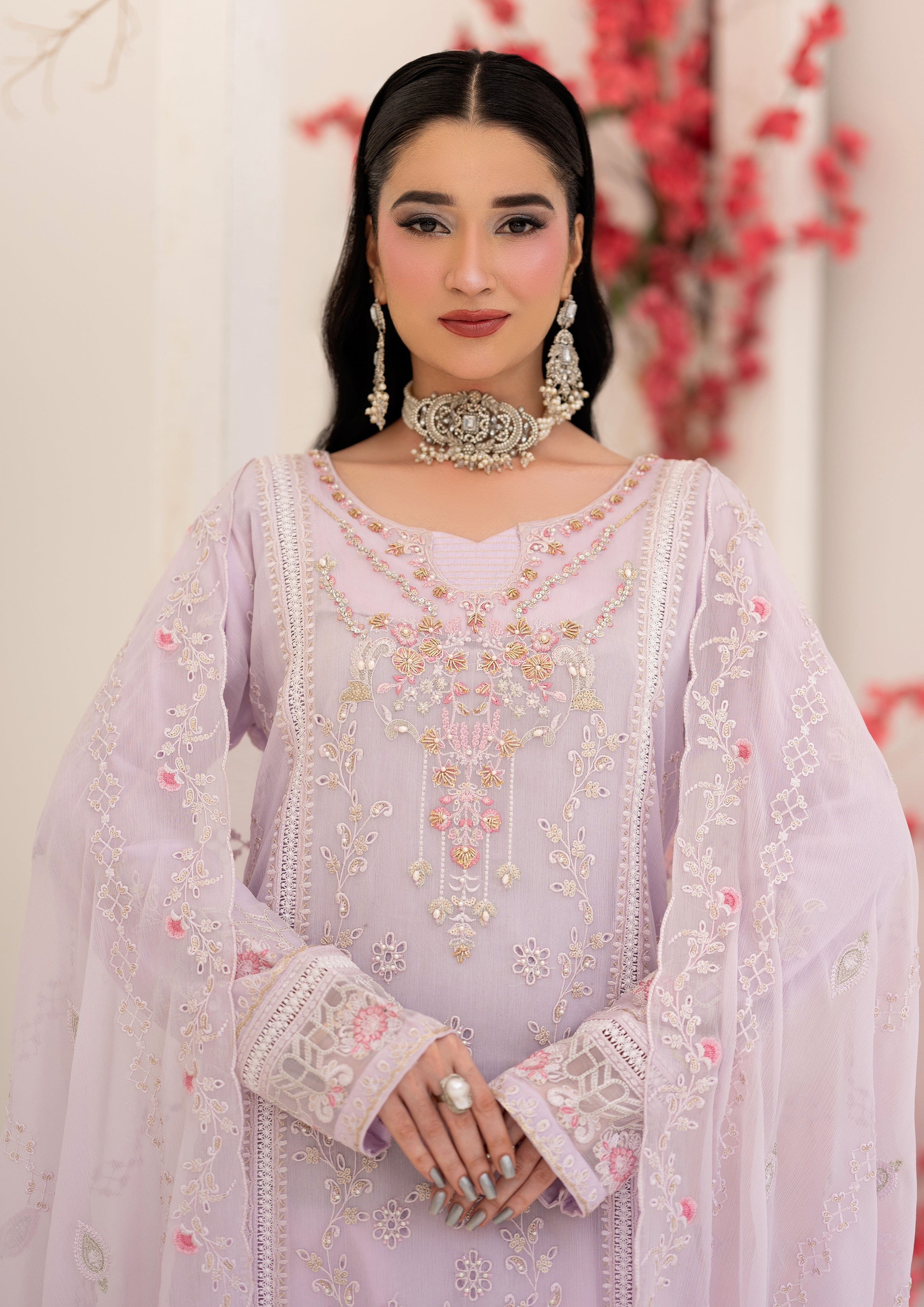 Ifrah BN-1135 - 3 Piece Stitched Fancy Heavy Embroidered - Bint-e-Noor