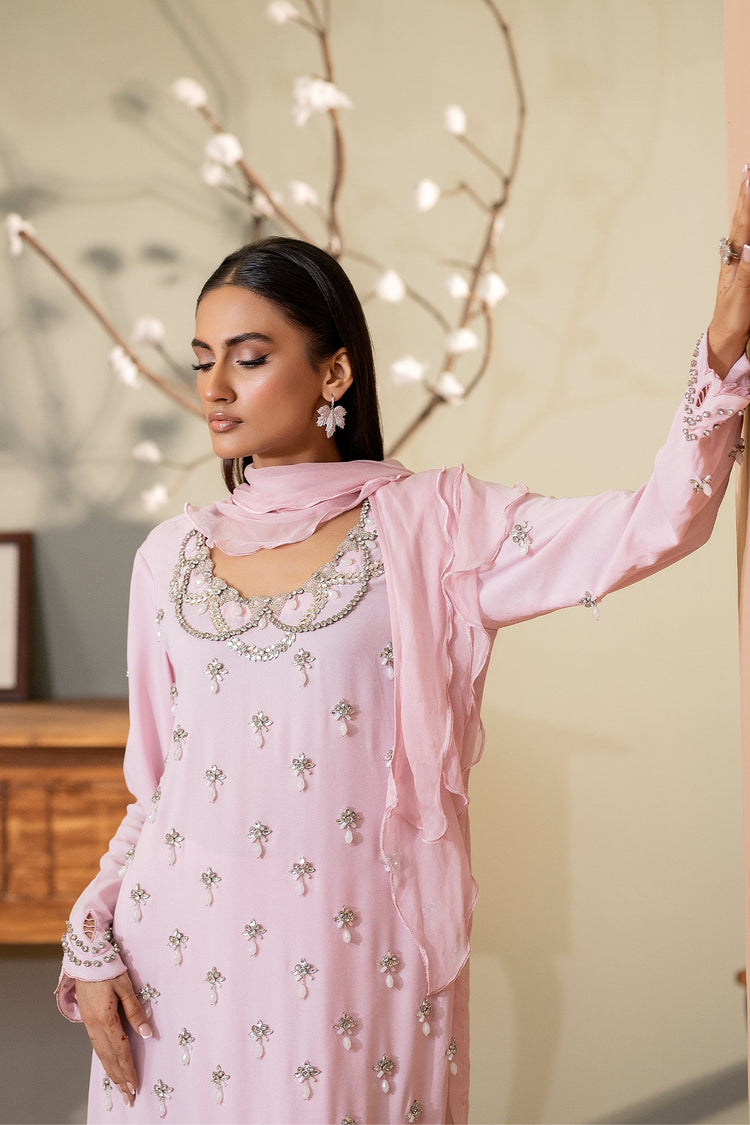 EST-010 MEHAK - (Stitched 3 Piece) - SYAH