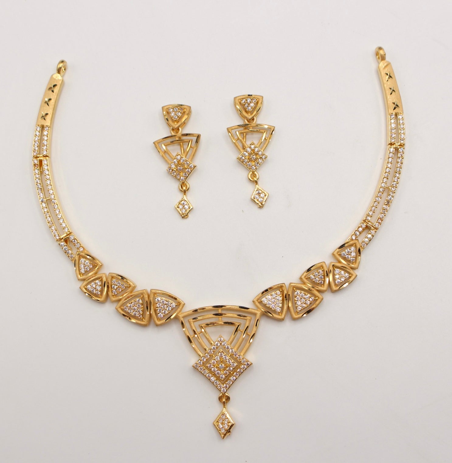 Gold Plated Zircon - Aloro Jewels