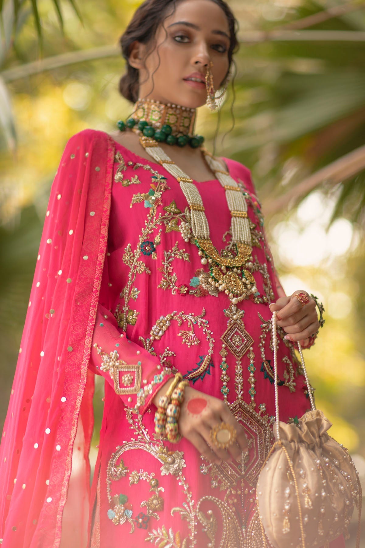 LUCIDA PINK 3 Piece Stitched - Javeria Zoa