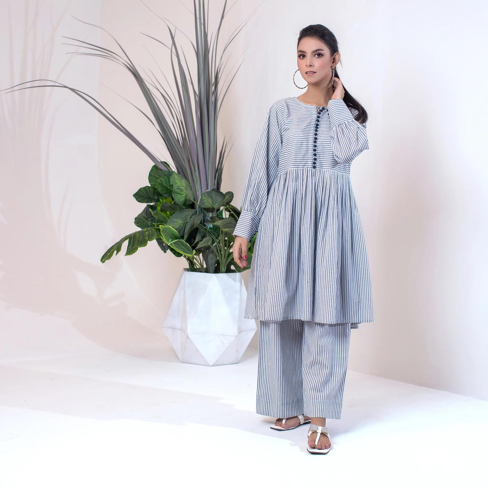 2 Piece Cotton Printed  Co- Ord Set