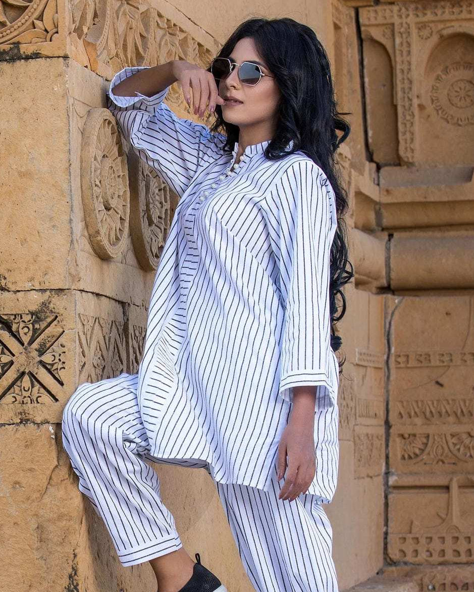 Co-Ord Set  ( Two Piece)- COTTON