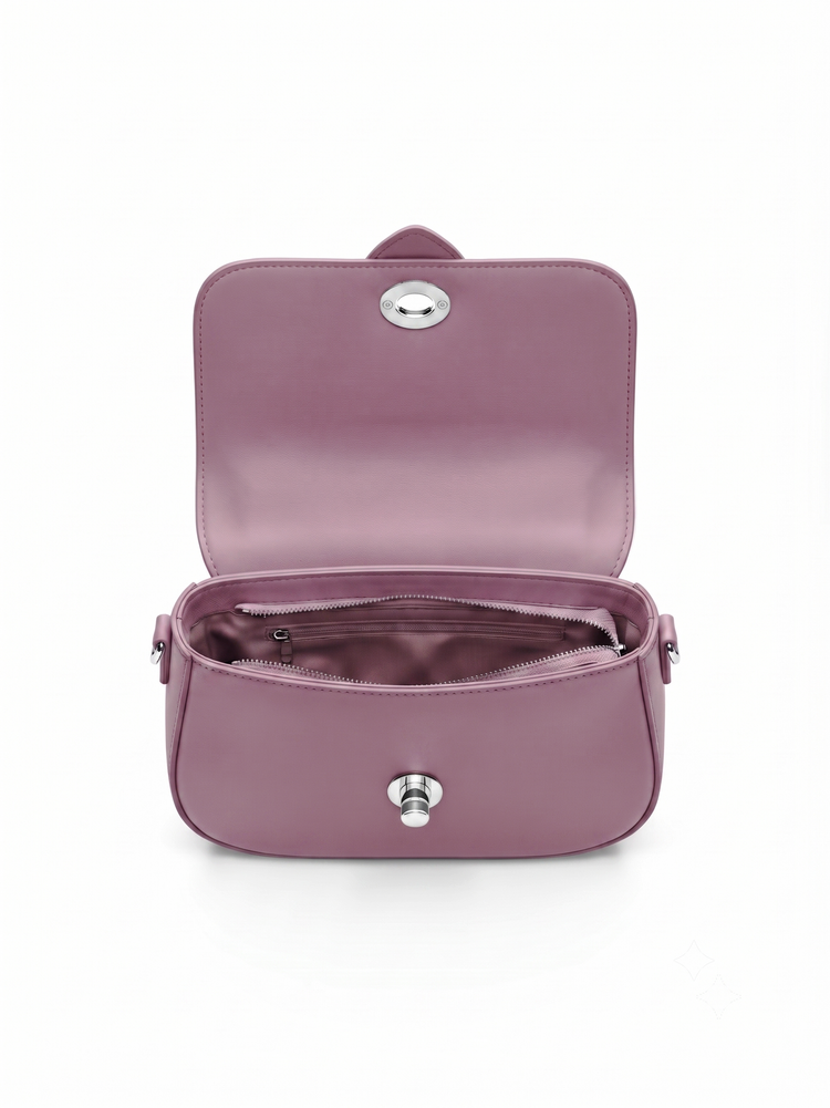 Nyra Plum Handbag - Bag X