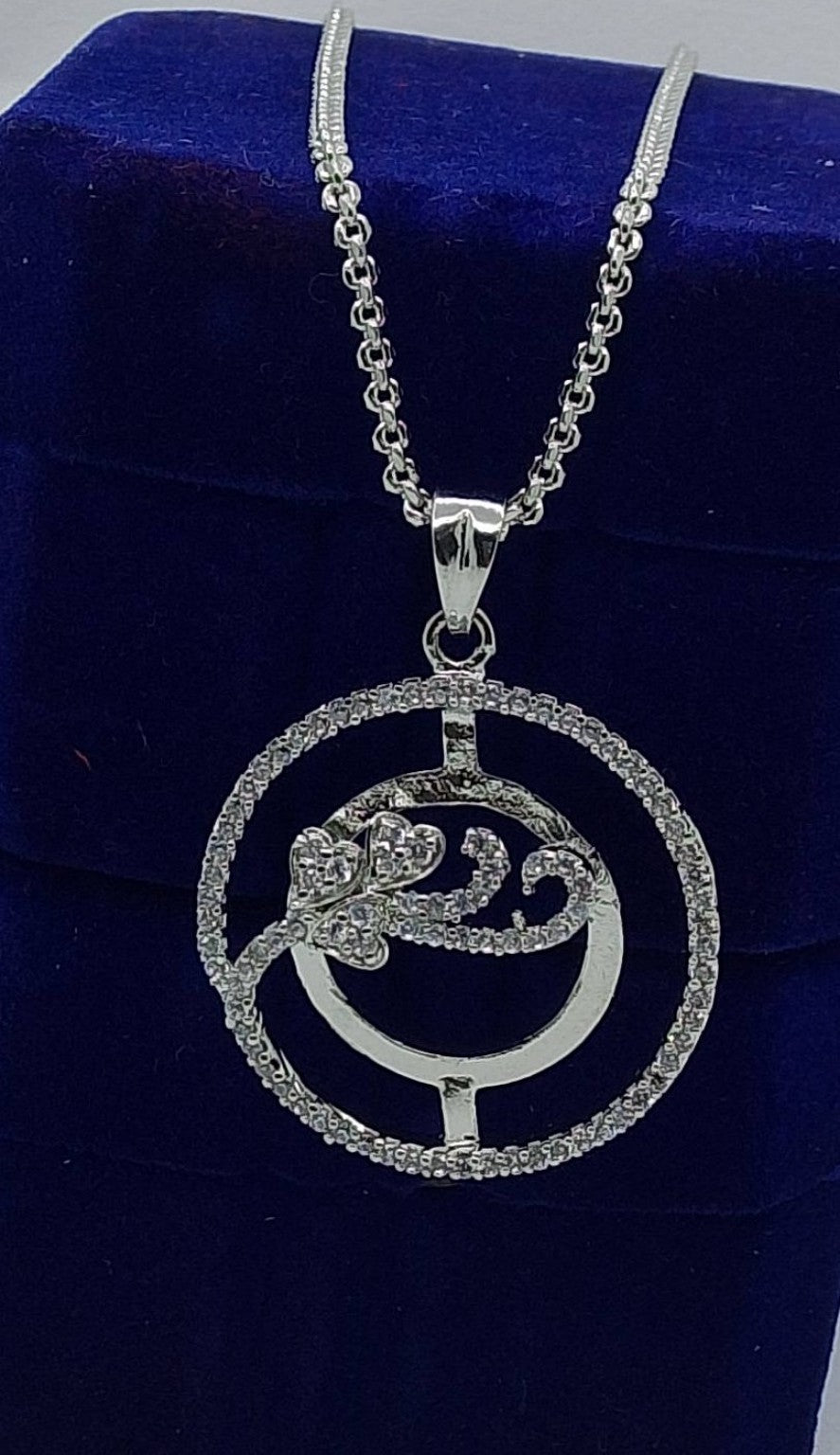 Silver Bloom Circle Pendant - Hina Jewellery