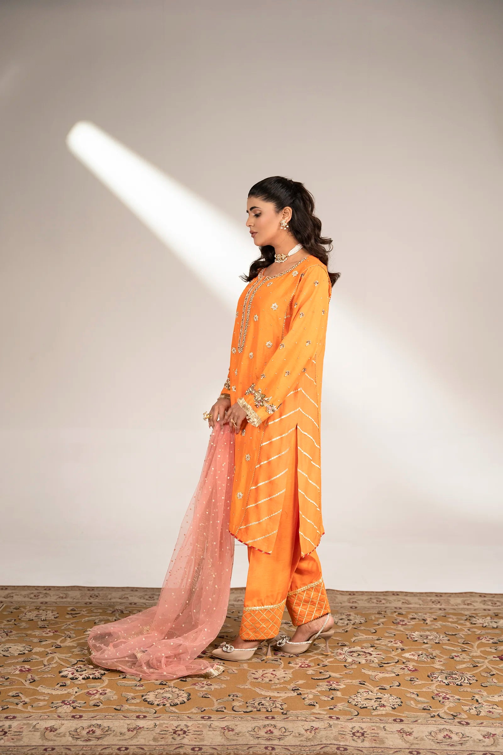 Norae 3 Piece Stitched - Javeria Zoa