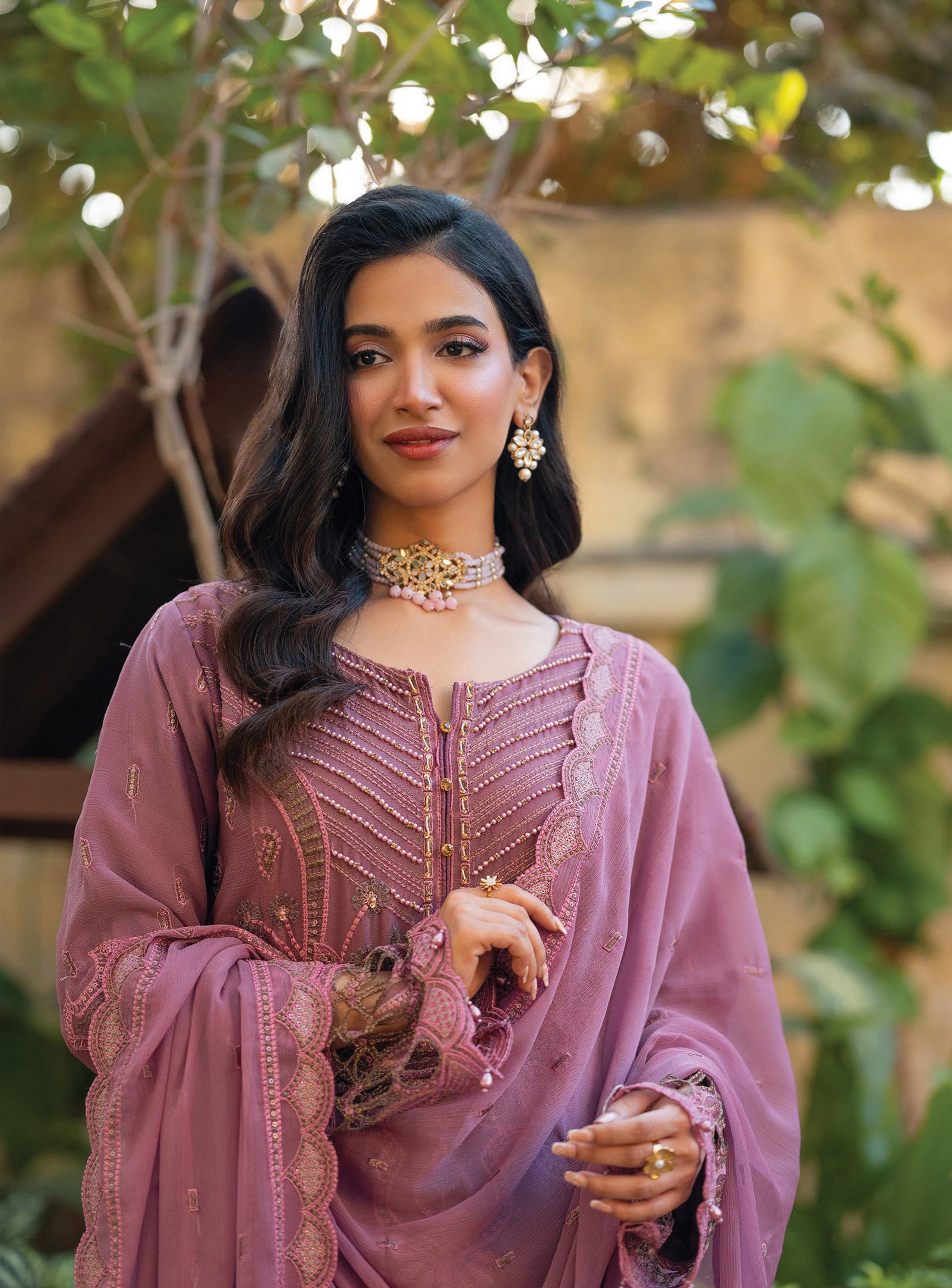 Asmira BN-1039 - 3 Piece Stitched Fancy Heavy Embroidered - Bint-e-Noor