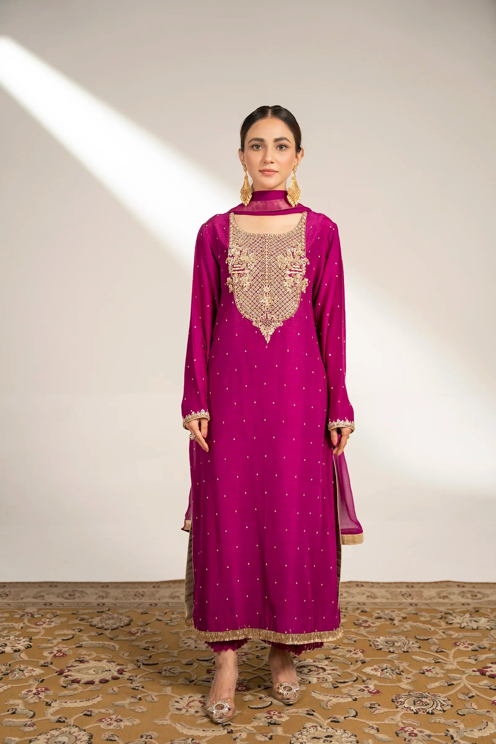 Myza 3 Piece Stitched - Javeria Zoa