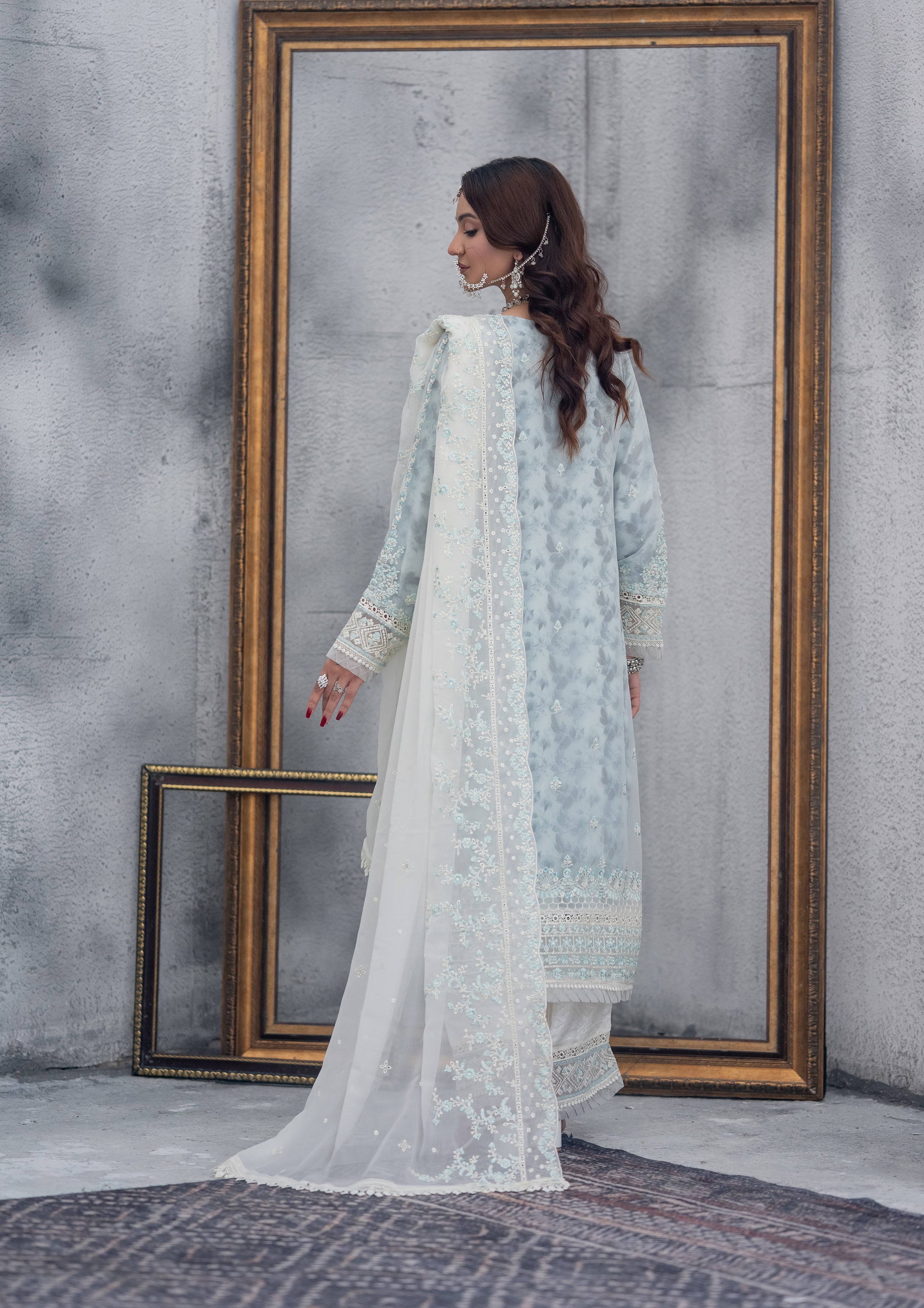 Cinderella BN-1003 - 3 Piece Stitched Fancy Heavy Embroidered - Bint-e-Noor