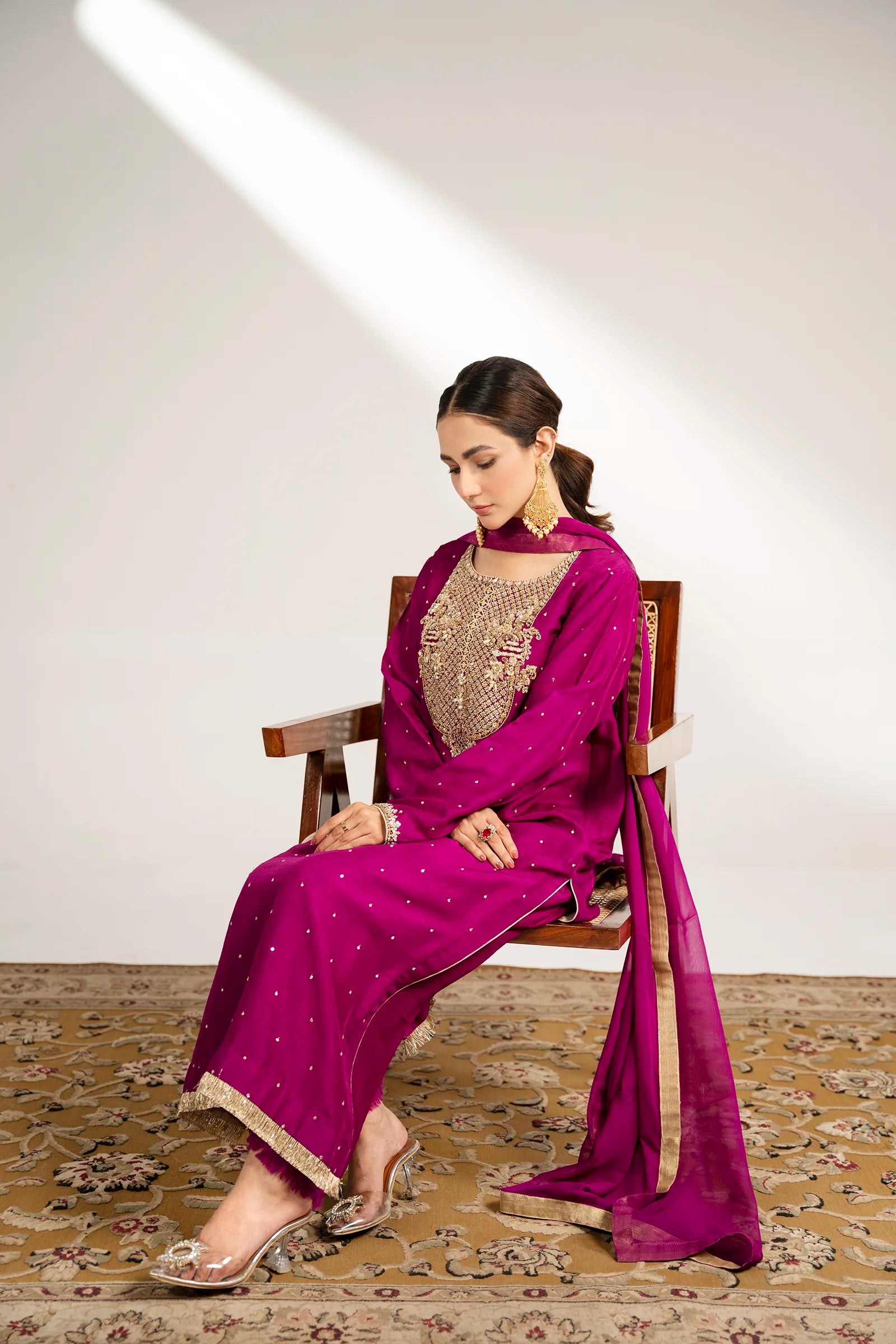 Myza 3 Piece Stitched - Javeria Zoa