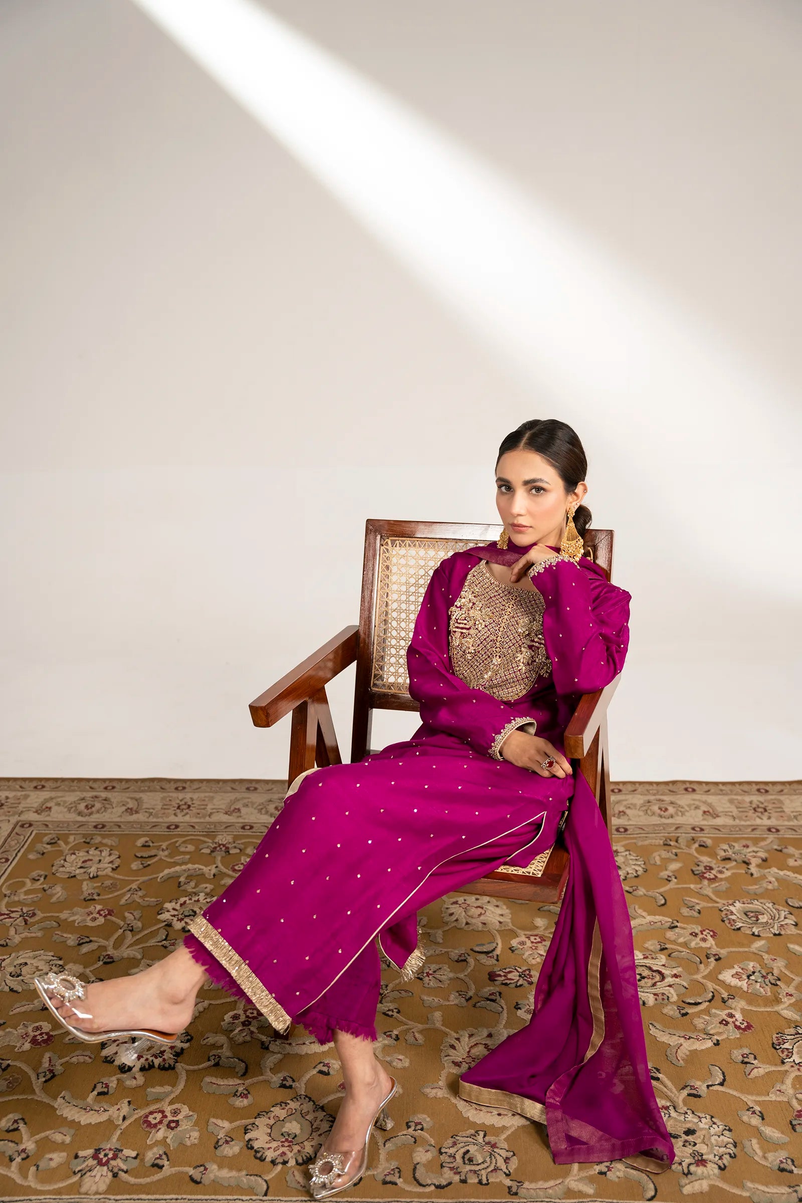 Myza 3 Piece Stitched - Javeria Zoa