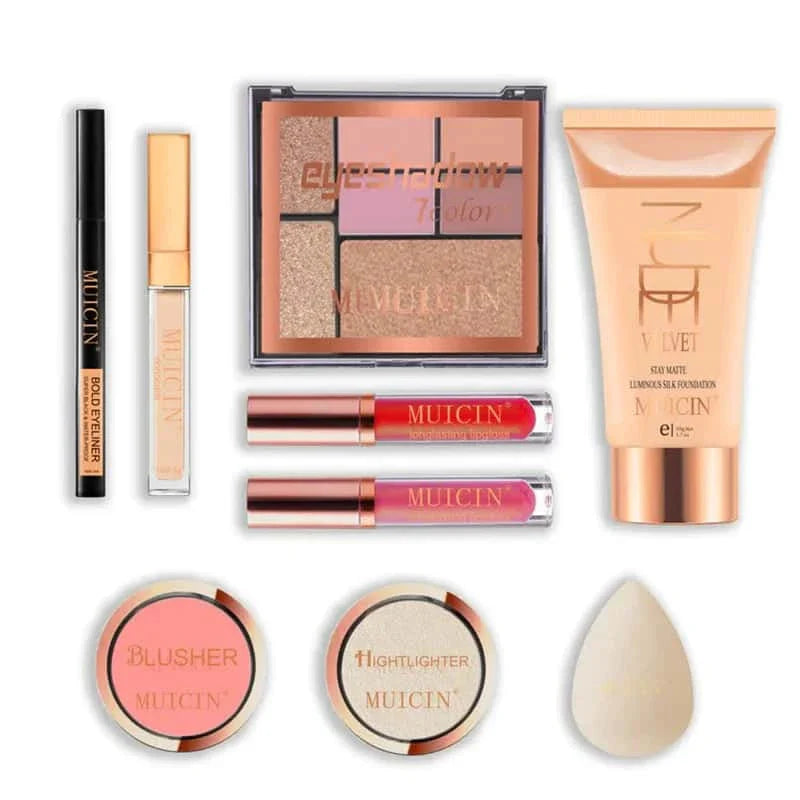 9 In 1 Everyday Professional Makeup Kit - Muicin