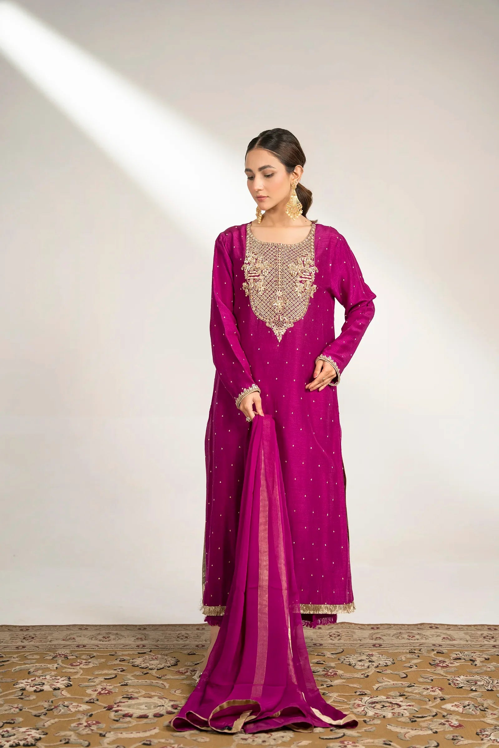 Myza 3 Piece Stitched - Javeria Zoa
