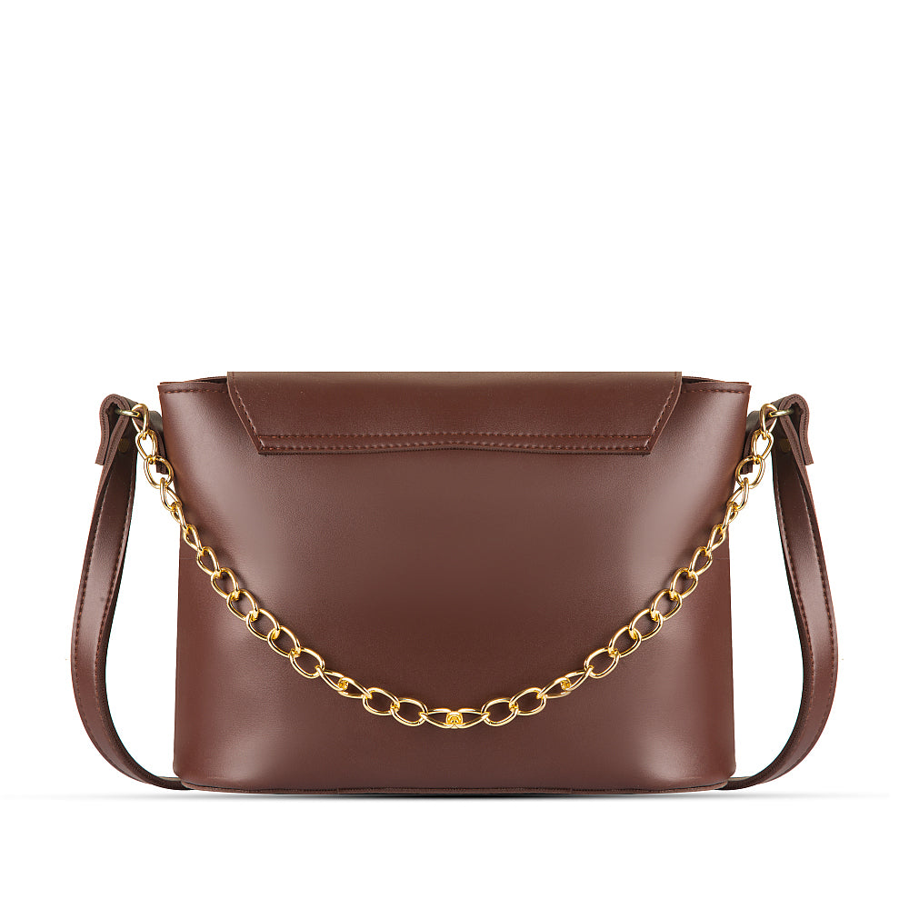 August Brown Shoulder bag - Bag X