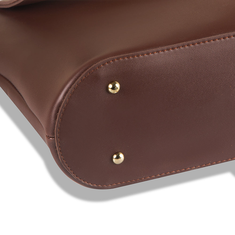 August Brown Shoulder bag - Bag X