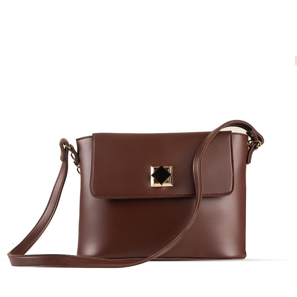 August Brown Shoulder bag - Bag X