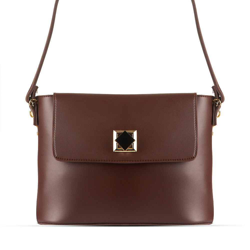 August Brown Shoulder bag - Bag X