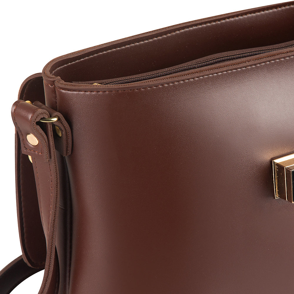 August Brown Shoulder bag - Bag X