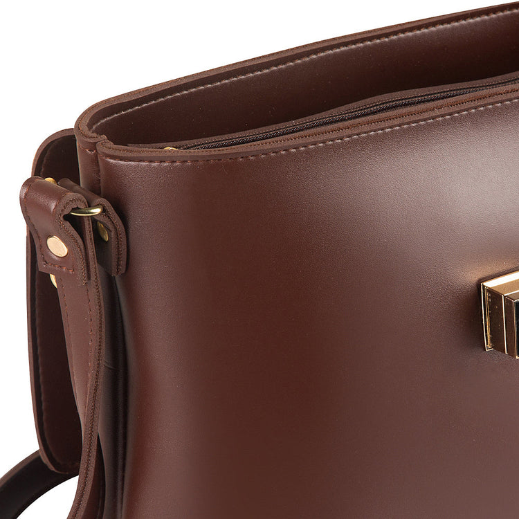 August Brown Shoulder bag - Bag X