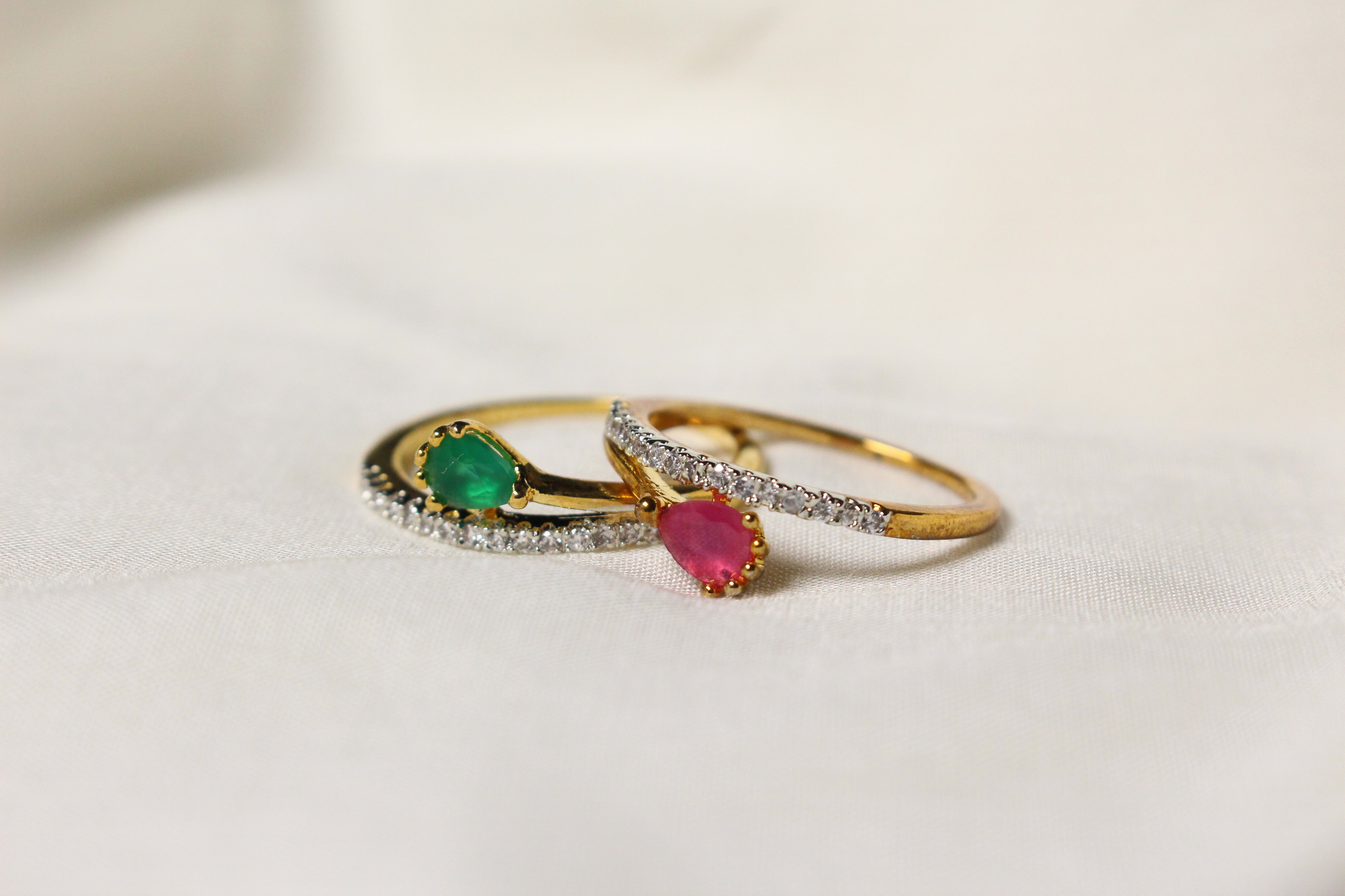 Drop Stone Band - Aloro Jewels