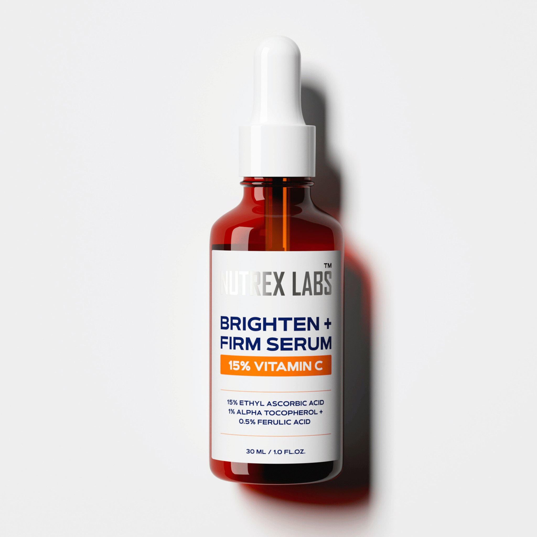 Brighten + Firm 15% Vitamin C Serum - Nutrex Labs
