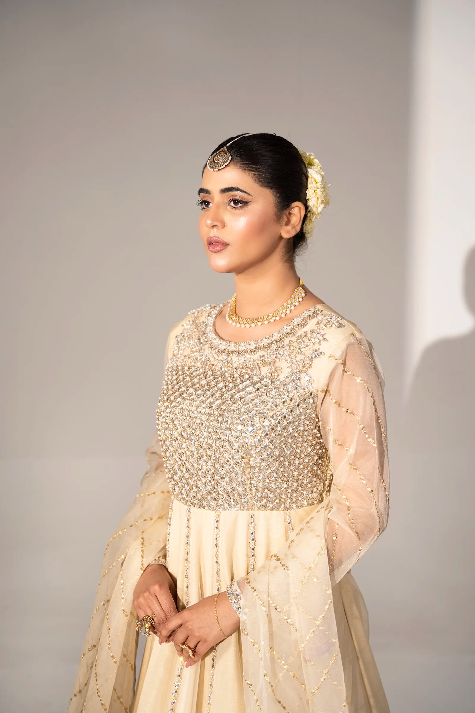 Anisha 3 Piece Stitched - Javeria Zoa