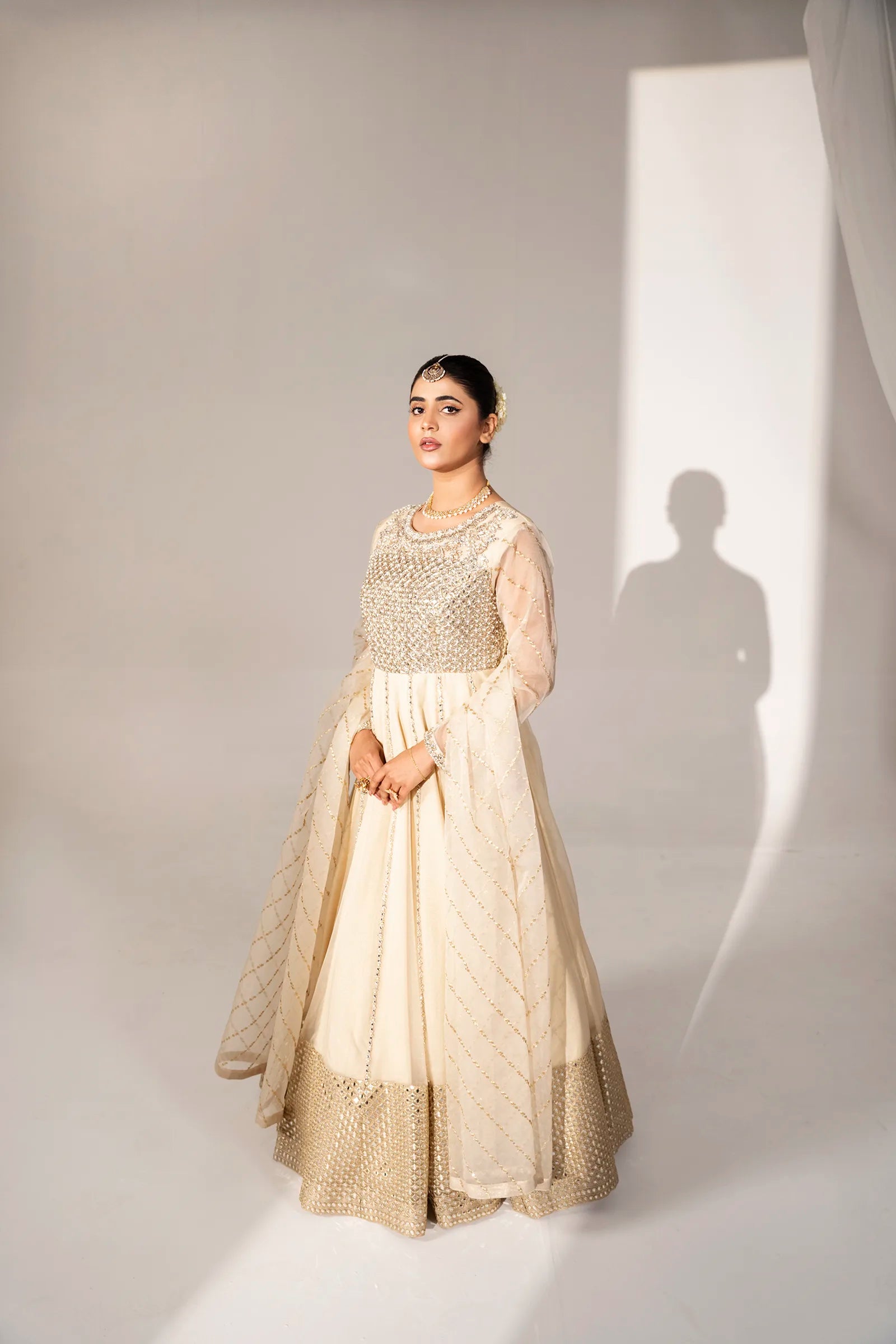 Anisha 3 Piece Stitched - Javeria Zoa