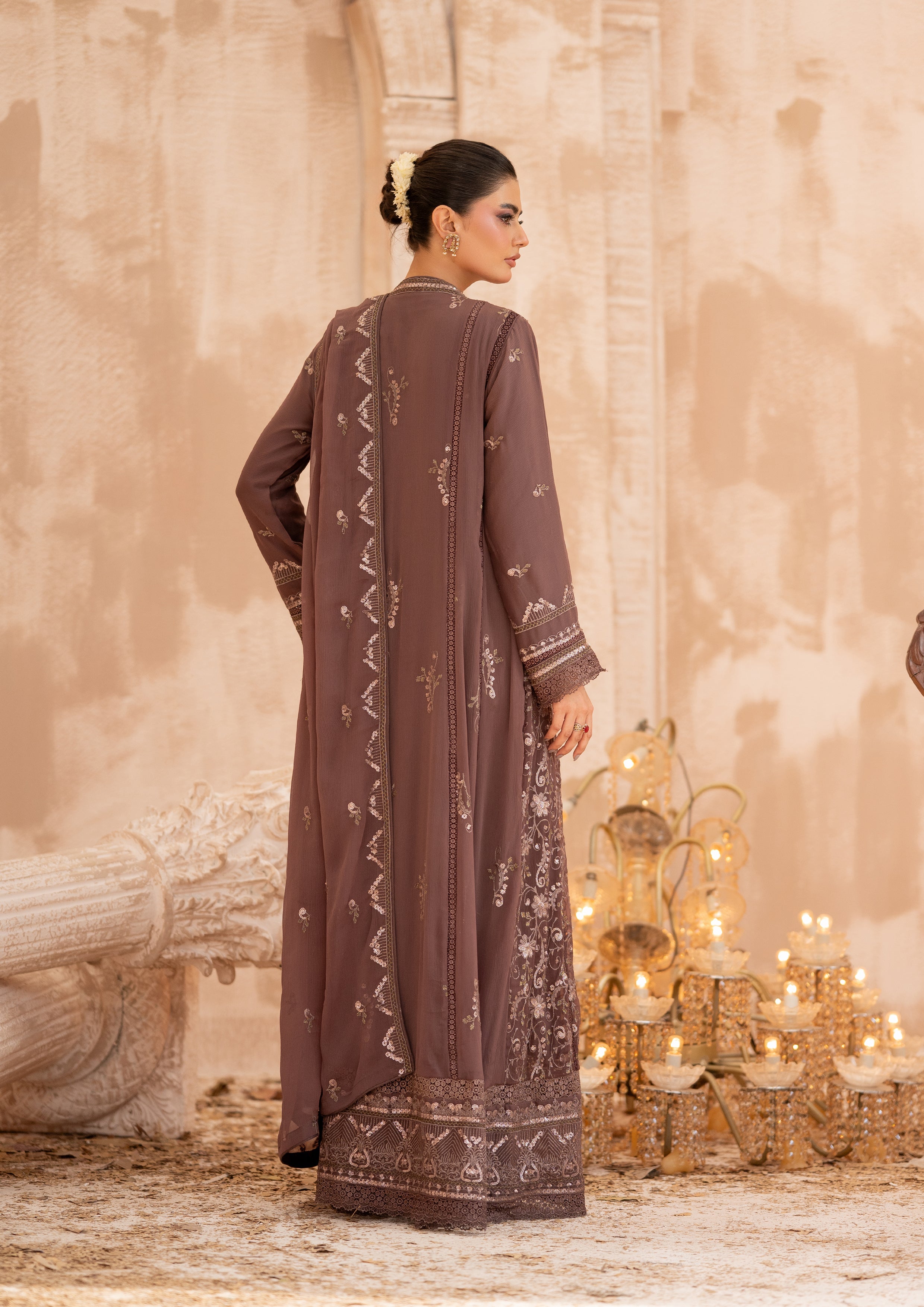 Ghazala BN-1170 - 3 Piece Stitched Fancy Heavy Embroidered - Bint-e-Noor