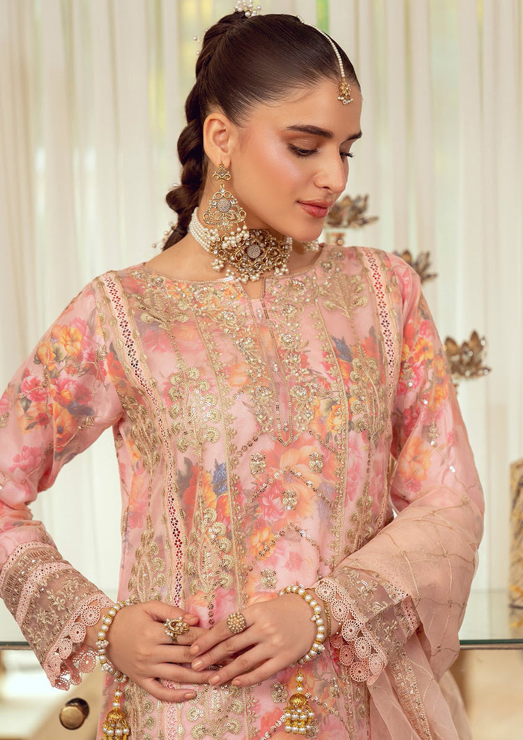 Zoraline BN-1074 - 3 Piece Stitched Fancy Heavy Embroidered - Bint-e-Noor