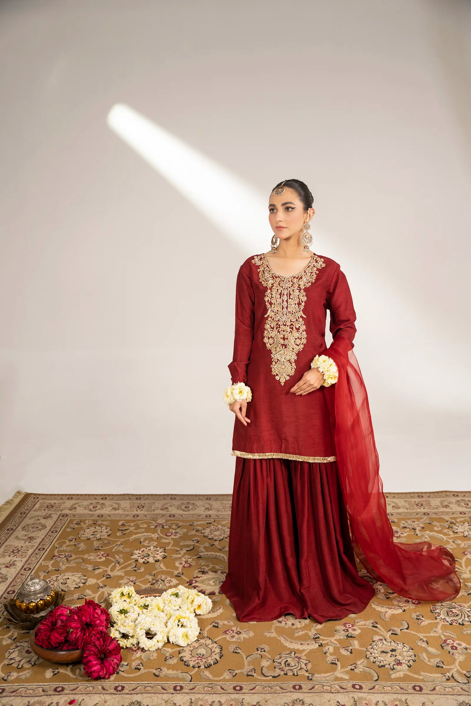 Ruhena 3 Piece Stitched - Javeria Zoa