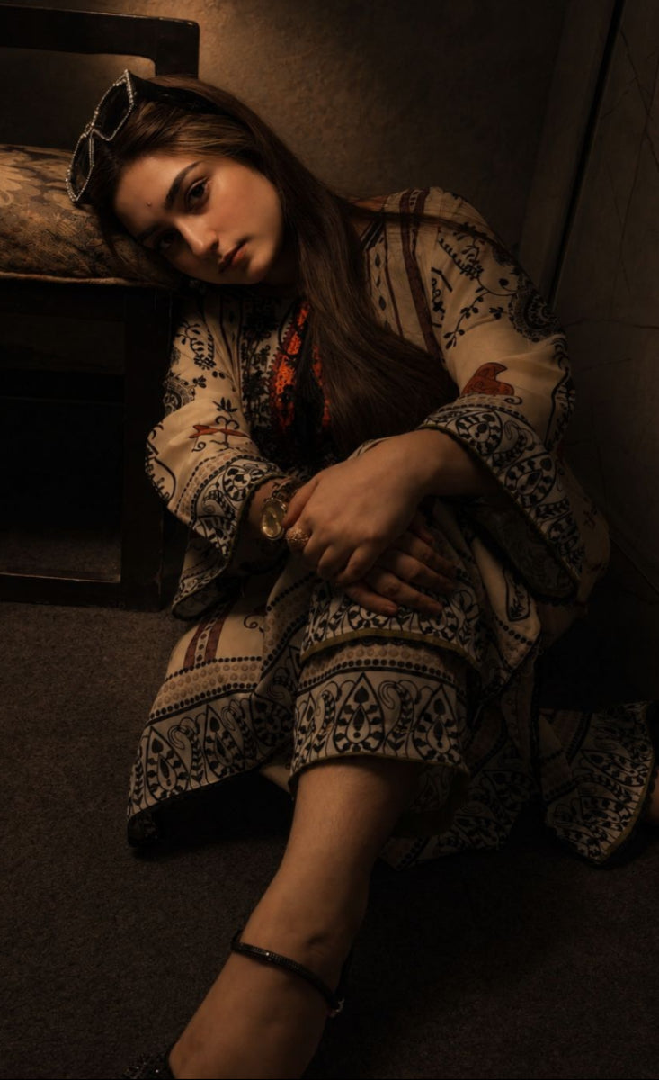 Sitamgar - Stitched 2 Pcs - Kala Jora