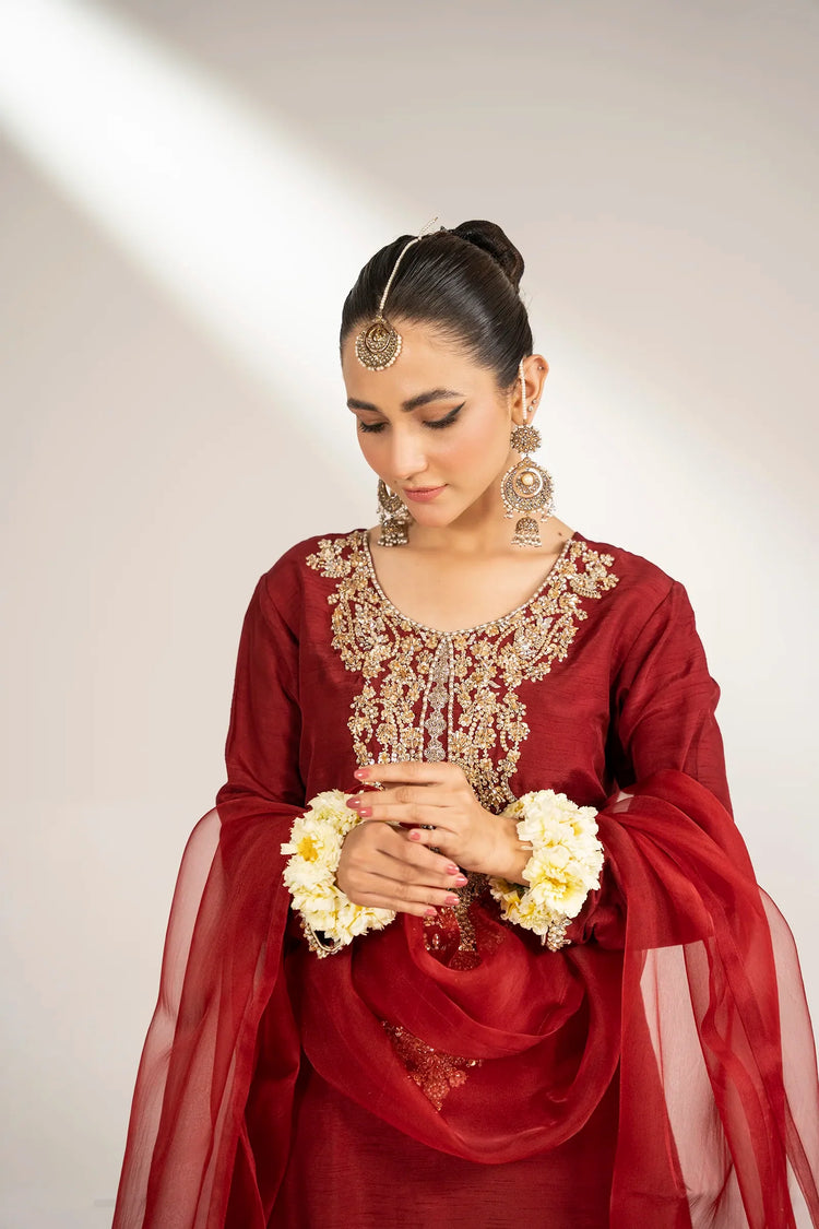 Ruhena 3 Piece Stitched - Javeria Zoa