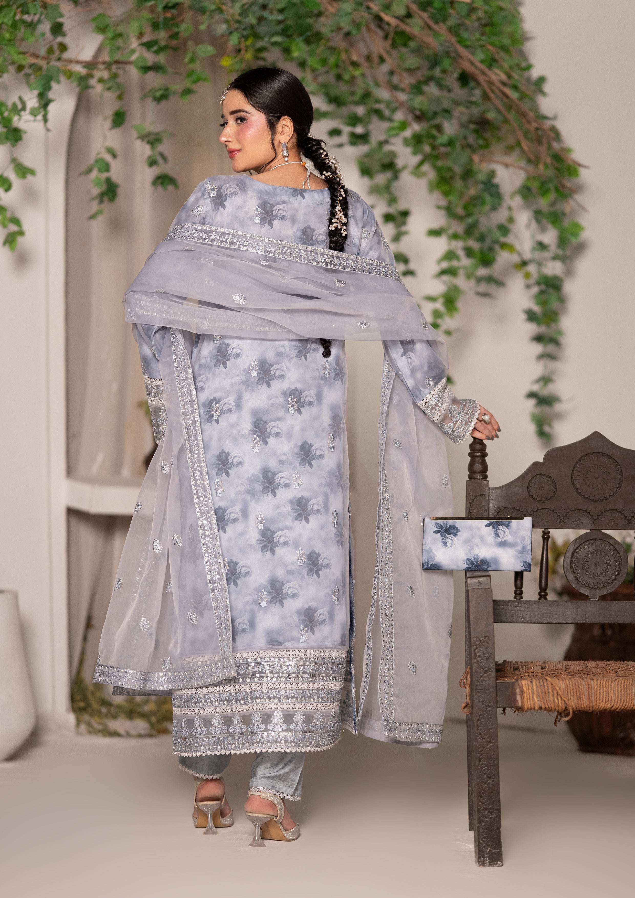 Seraphina BN-1141 - 3 Piece Stitched Fancy Heavy Embroidered - Bint-e-Noor