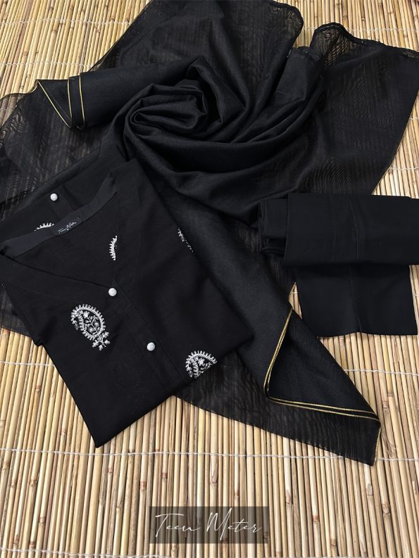 Black 3pc Lawn - Teen Meter