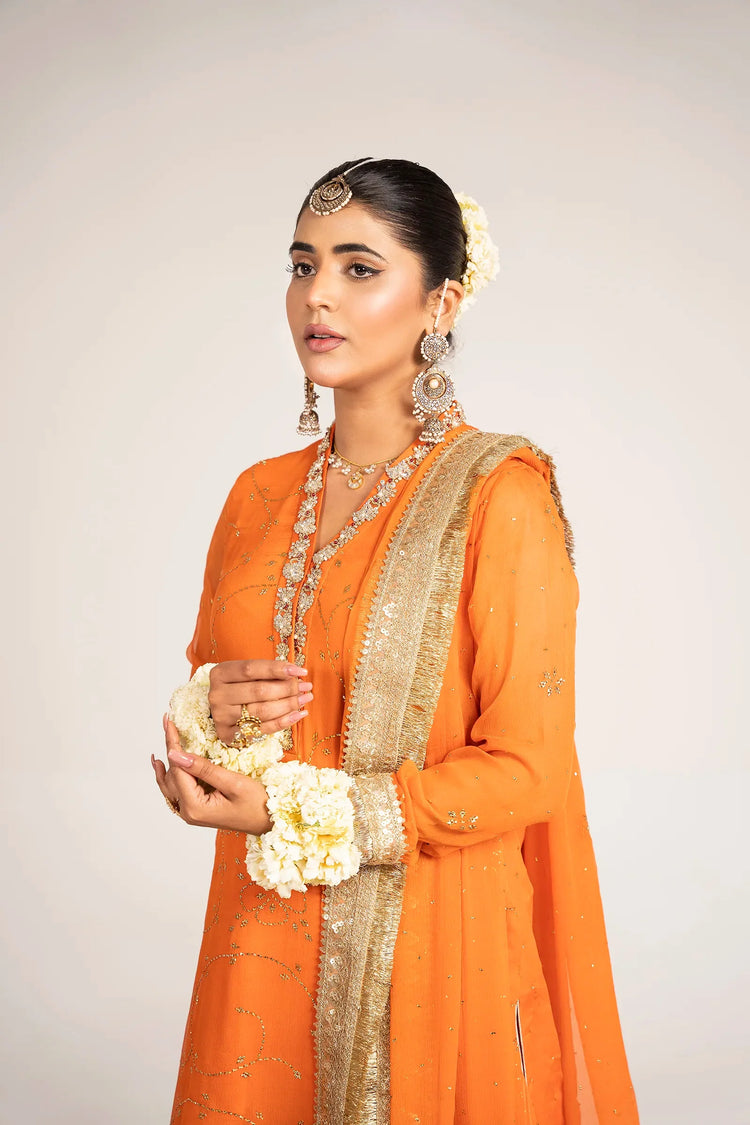 Maha 3 Piece Stitched - Javeria Zoa