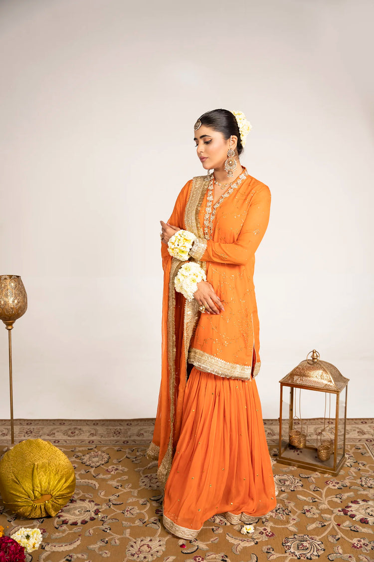 Maha 3 Piece Stitched - Javeria Zoa