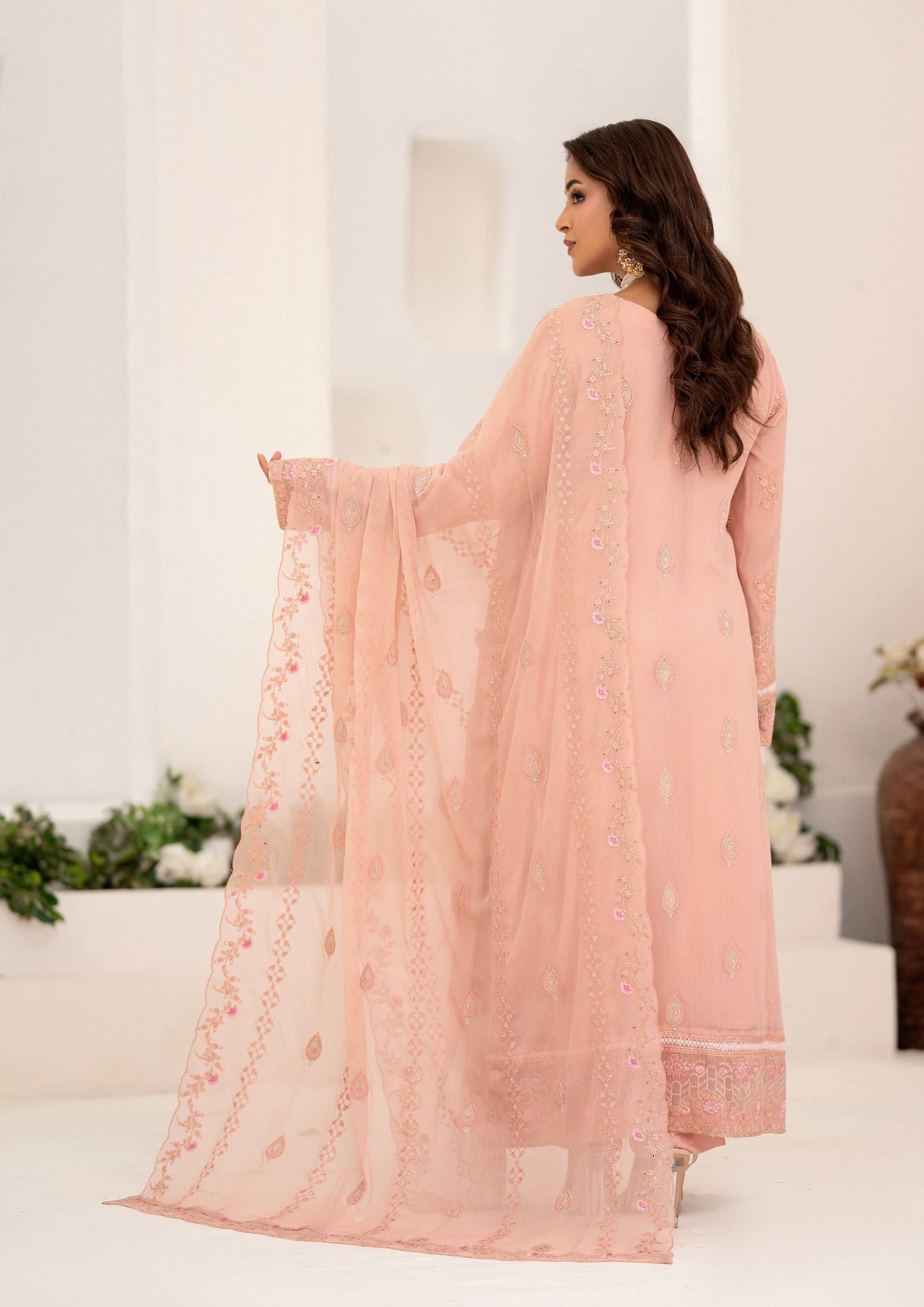 Ifrah BN-1136 - 3 Piece Stitched Fancy Heavy Embroidered - Bint-e-Noor