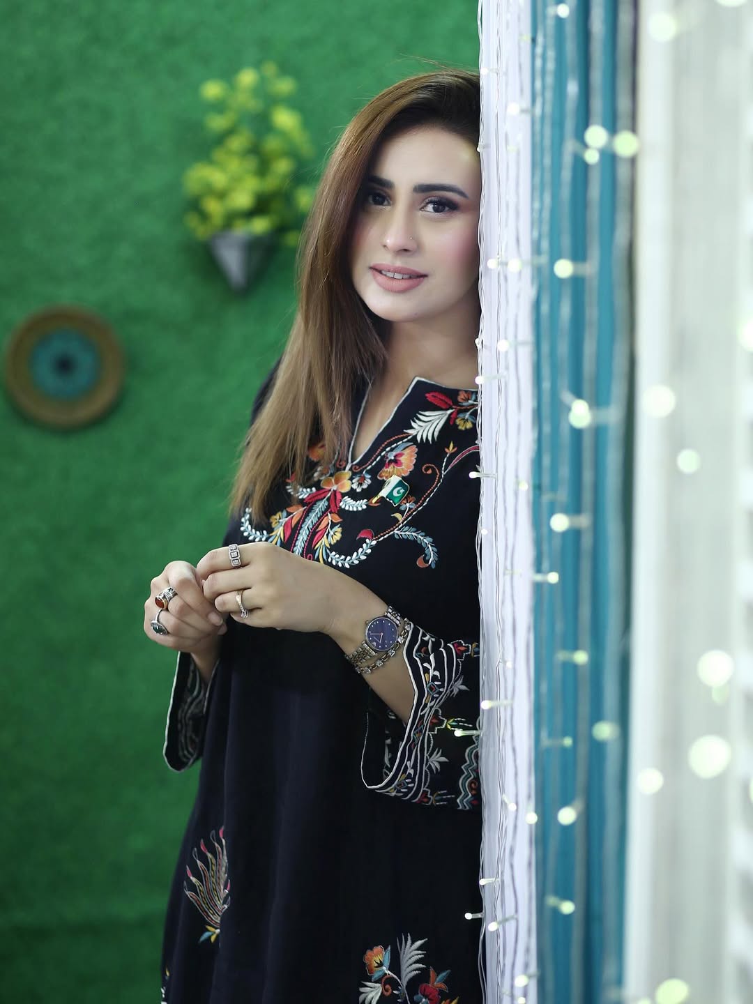 Multi Black 2pcs EMB - Tawakal Closet