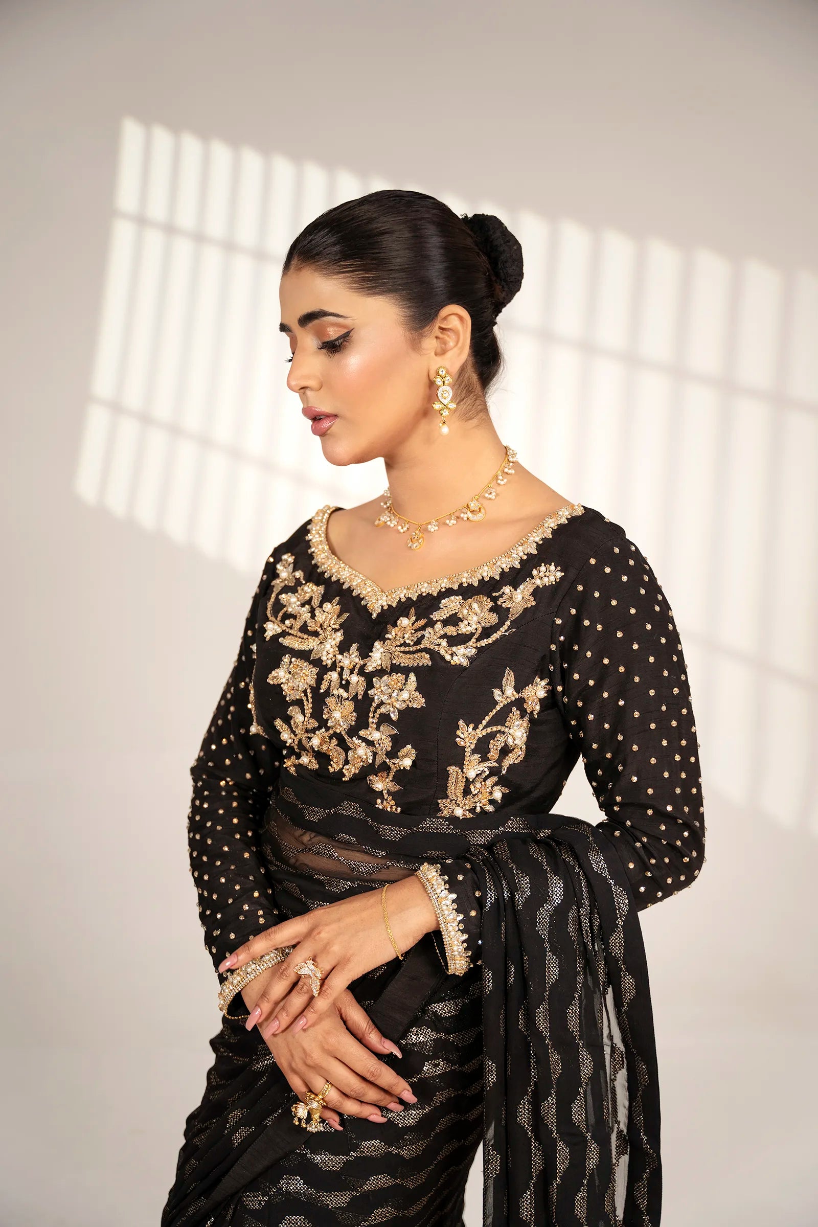 Falak 3 Piece Stitched - Javeria Zoa