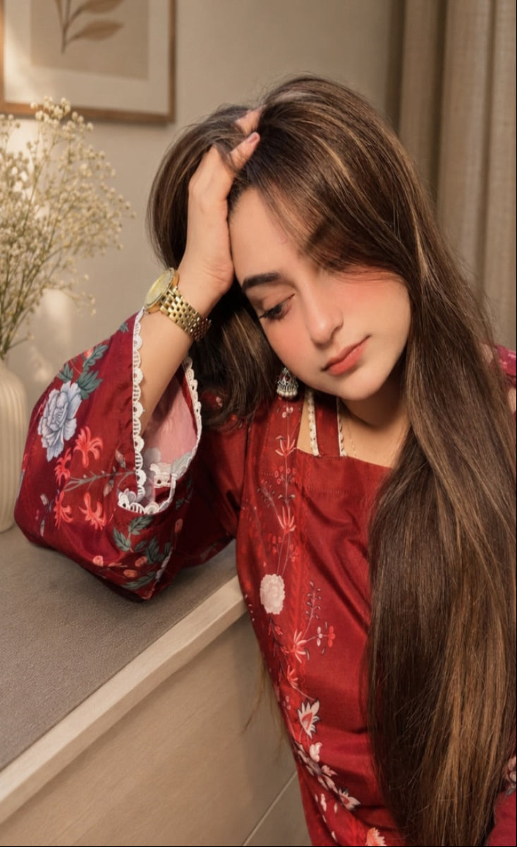 Lalzar - Stitched 3 Pcs - Kala Jora