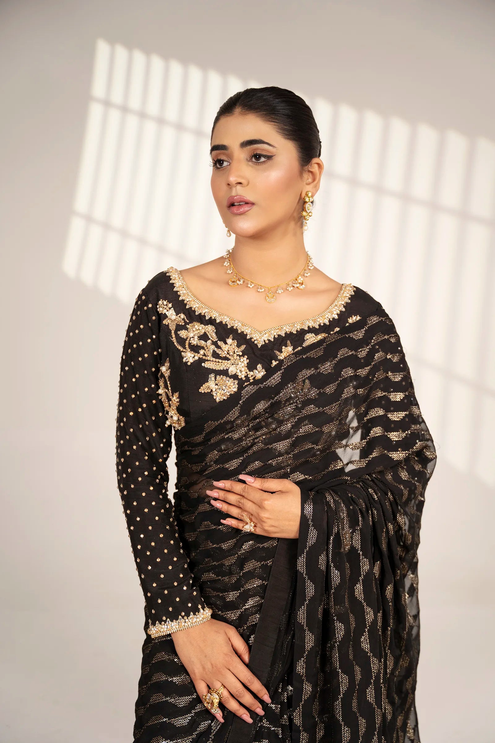 Falak 3 Piece Stitched - Javeria Zoa