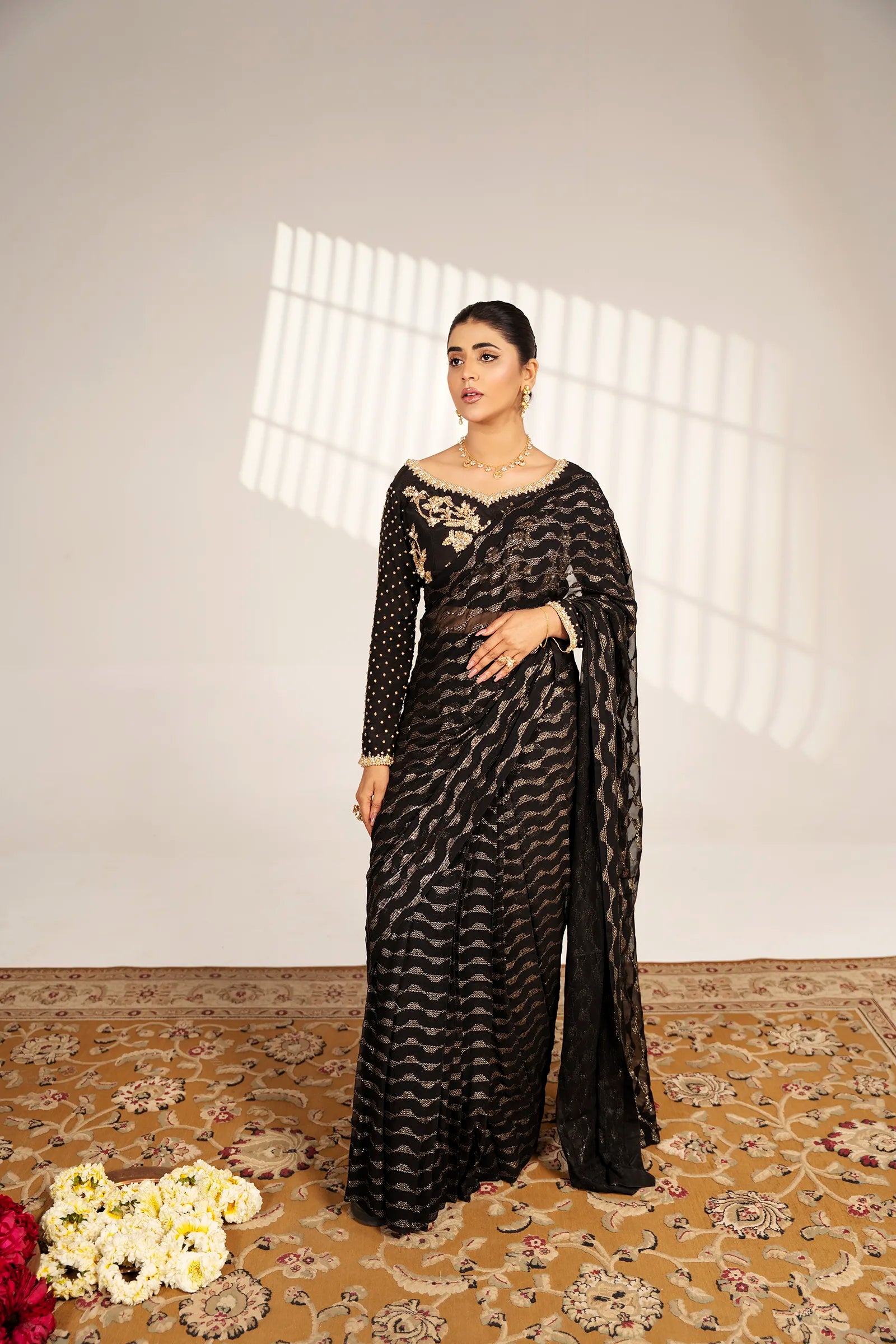 Falak 3 Piece Stitched - Javeria Zoa