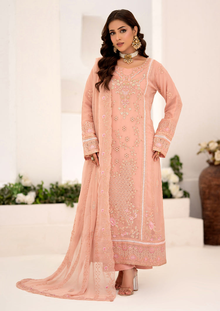 Ifrah BN-1136 - 3 Piece Stitched Fancy Heavy Embroidered - Bint-e-Noor