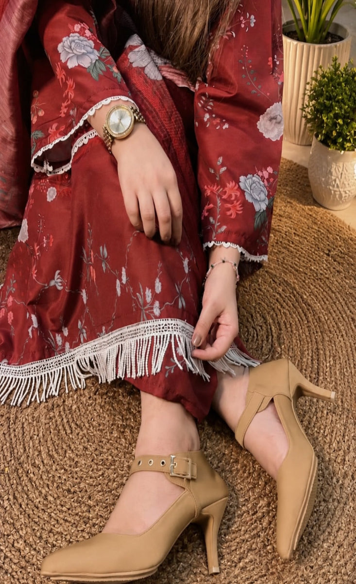 Lalzar - Stitched 3 Pcs - Kala Jora